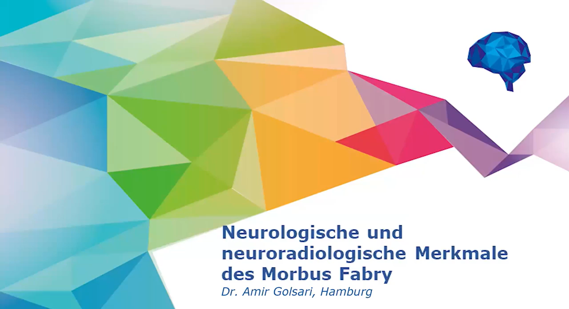 Dr. Amir Golsari zeigt anhand von Fallbeispielen aus dem Universitätsklinikum Hamburg-Eppendorf wie Patientinnen und Patienten von einer frühen Diagnose und einem frühen Therapiebeginn profitieren können.