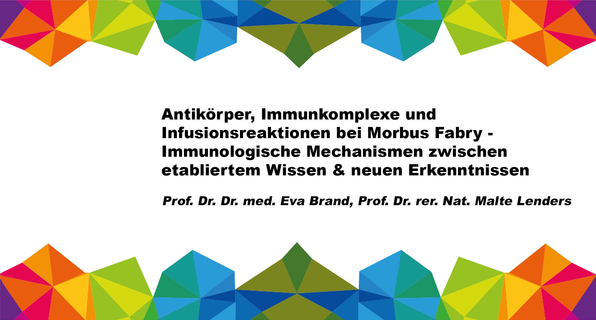 Thumbnail: Antikörper, Immunkomplexe und Infusionsreaktionen bei Morbus Fabry-Immunbiologische Mechanismen zwischen etabliertem Wissen und neuen Erkenntnissen
