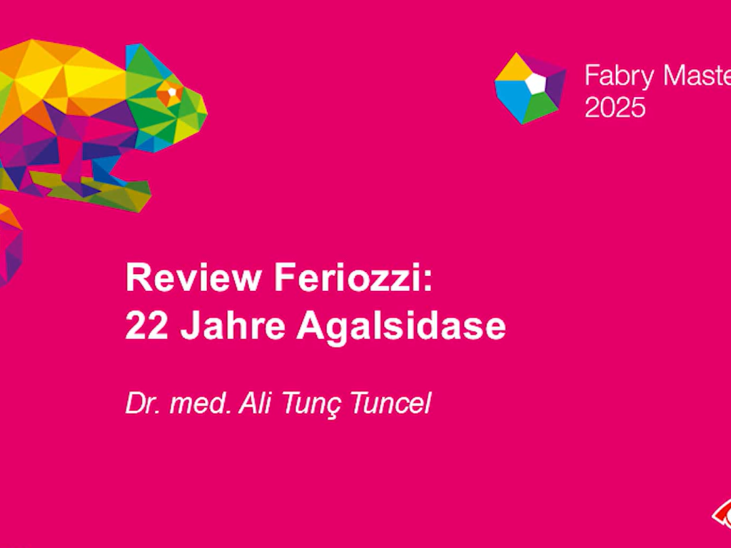 Review Feriozzi: 22 Jahre Agalsidase alfa