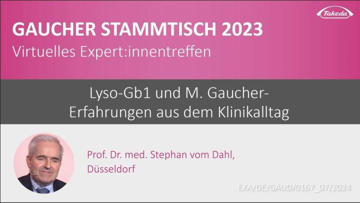 Lyso-Gb1 und M. Gaucher